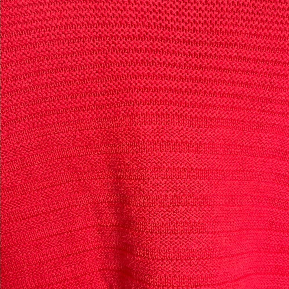 Talbots Vibrant Pinkish Red Crew Neck Sweater - Picture 4 of 4
